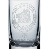 Collins Crystal Clan Shot Glass Thompson