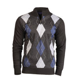 Argyle Ballantrae Jumper Half Zip Black