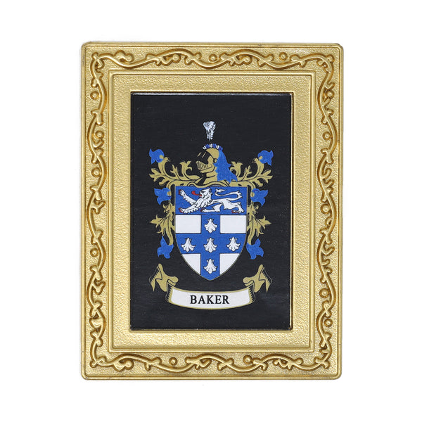 Coat Of Arms Fridge Magnet Baker