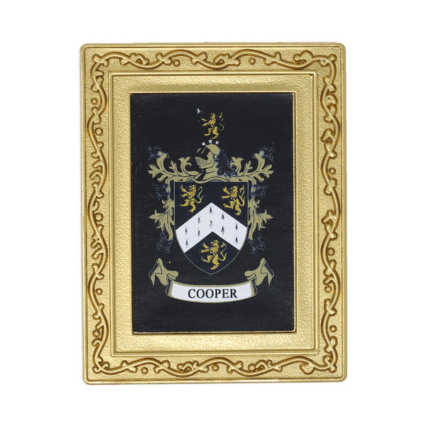 Coat Of Arms Fridge Magnet Cooper