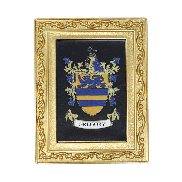 Coat Of Arms Fridge Magnet Gregory