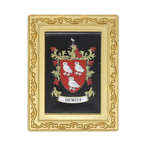 Coat Of Arms Fridge Magnet Hewitt