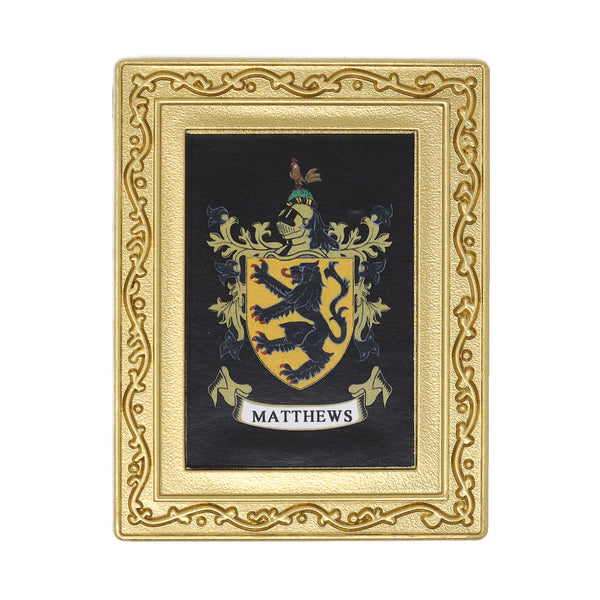 Coat Of Arms Fridge Magnet Matthews