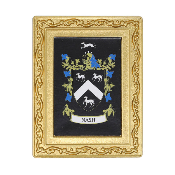 Coat Of Arms Fridge Magnet Nash