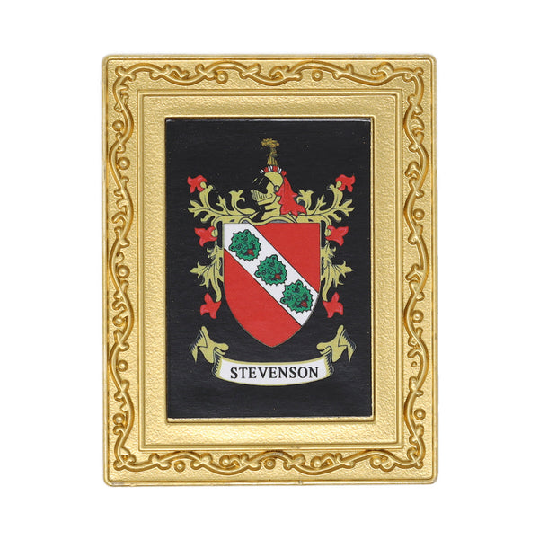 Coat Of Arms Fridge Magnet Stevenson