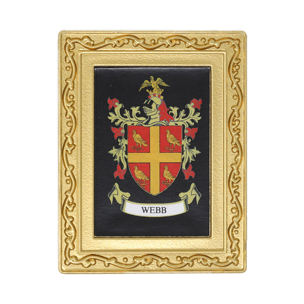 Coat Of Arms Fridge Magnet Webb