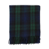 Wool Blend Tartan Knee Blanket Black Watch