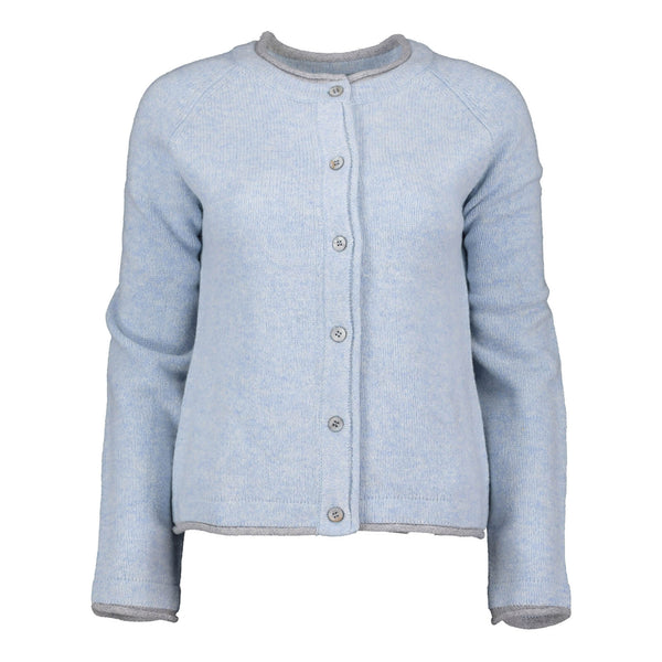 Ladies Killiney Cardigan Pale Blue