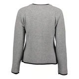 Ladies Killiney Cardigan Silver Grey