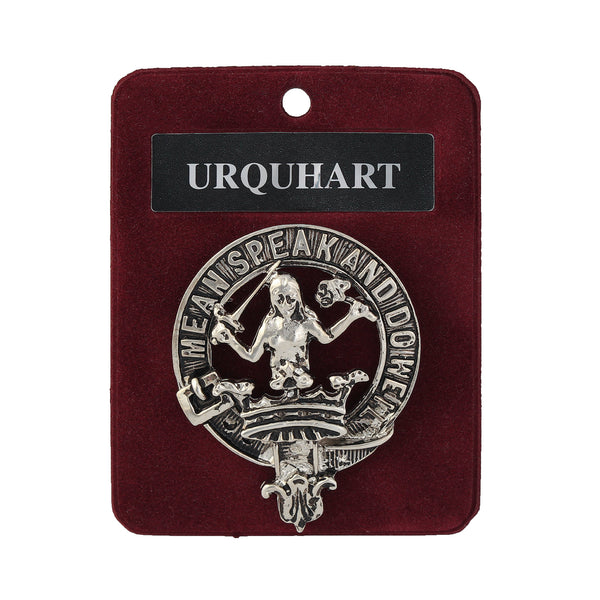 Art Pewter Clan Badge 1.75" Urquhart