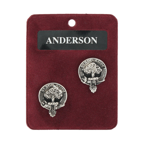 Art Pewter Cufflinks Anderson