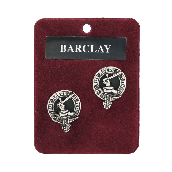 Art Pewter Cufflinks Barclay