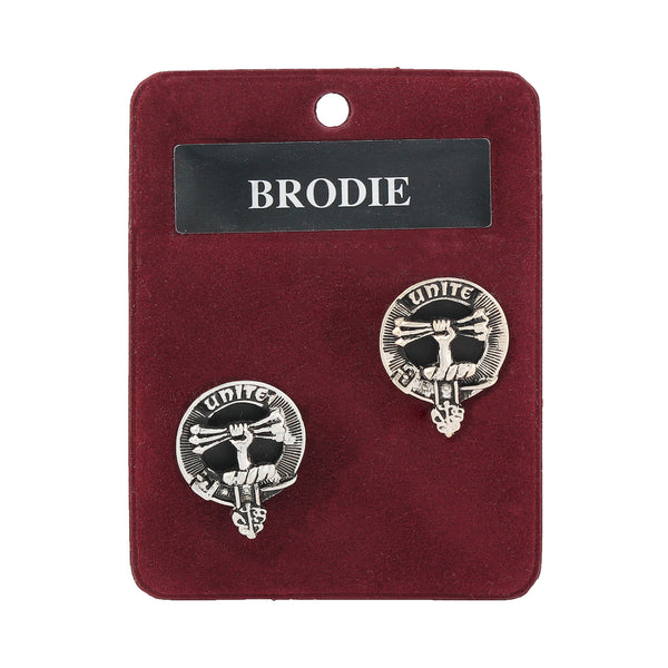 Art Pewter Cufflinks Brodie