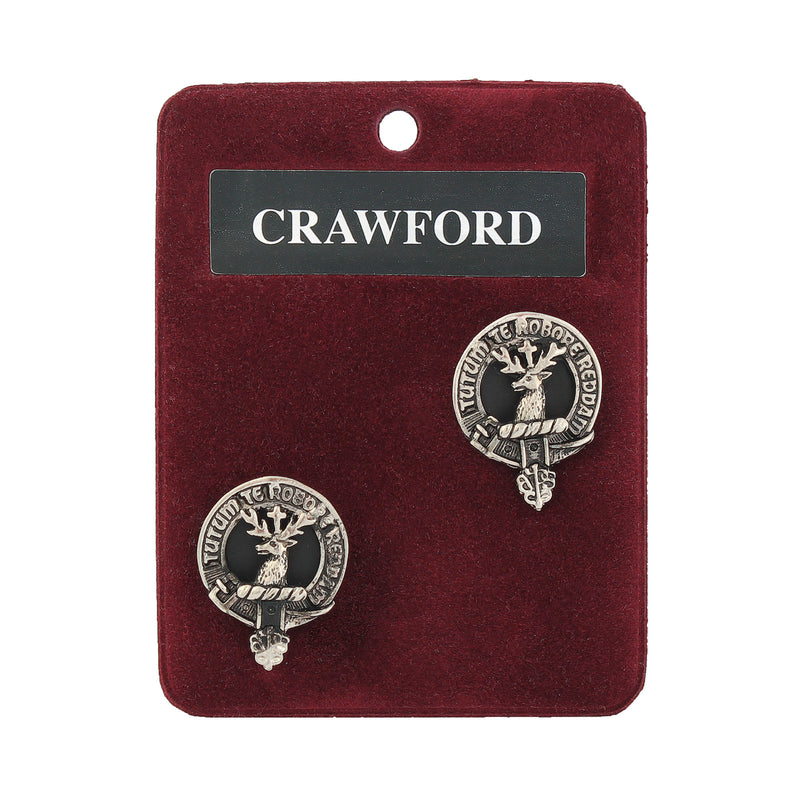 Art Pewter Cufflinks Crawford