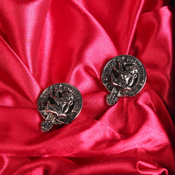 Art Pewter Cufflinks Farquharson