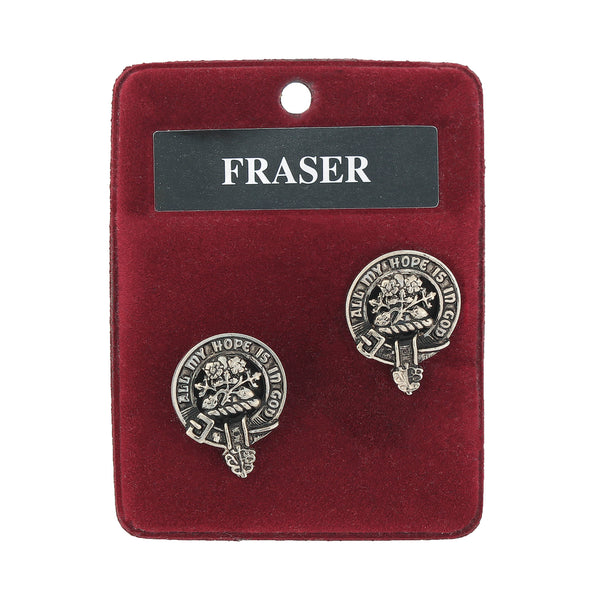 Art Pewter Cufflinks Fraser