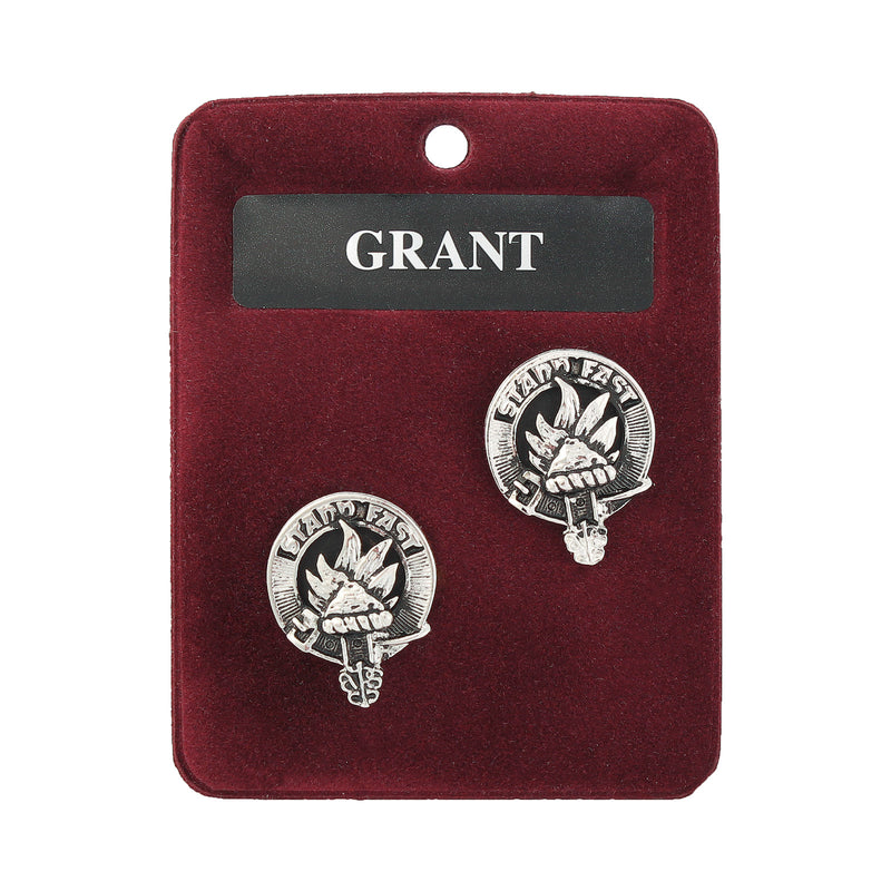 Art Pewter Cufflinks Grant