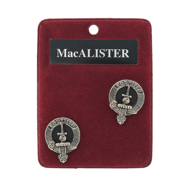 Art Pewter Cufflinks Macalister