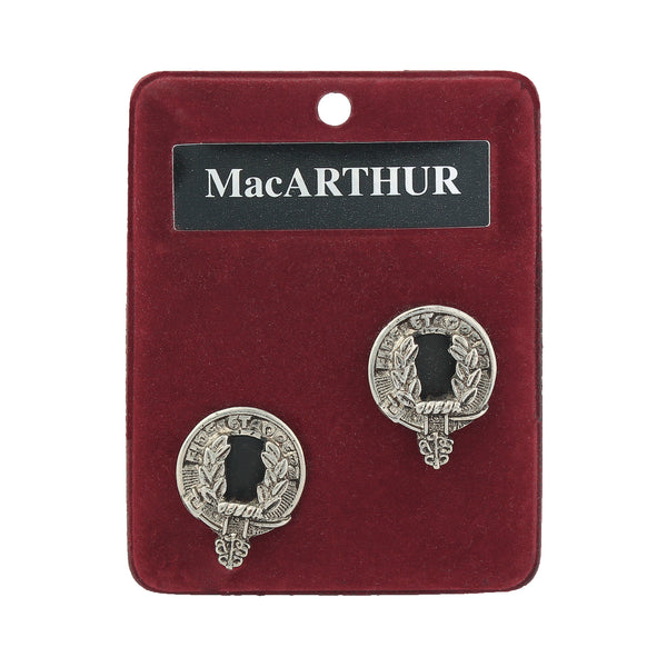 Art Pewter Cufflinks Macarthur