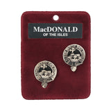 Art Pewter Cufflinks Macdonald Of The Isles