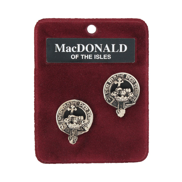 Art Pewter Cufflinks Macdonald Of The Isles