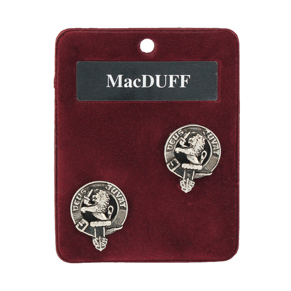 Art Pewter Cufflinks Macduff