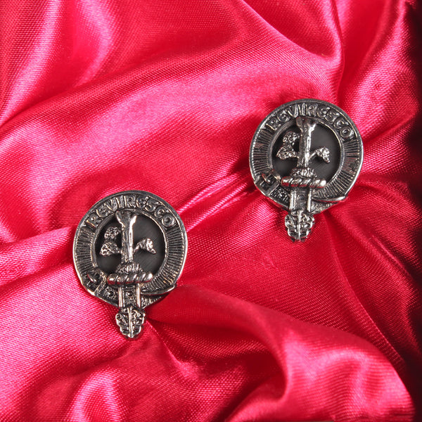 Art Pewter Cufflinks Macewan