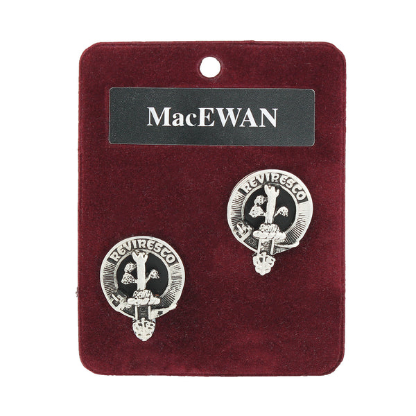 Art Pewter Cufflinks Macewan