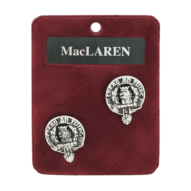 Art Pewter Cufflinks Maclaren