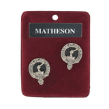 Art Pewter Cufflinks Matheson