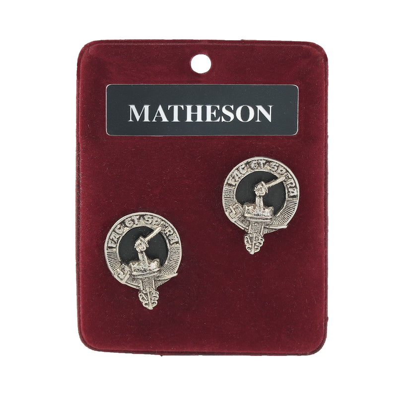 Art Pewter Cufflinks Matheson