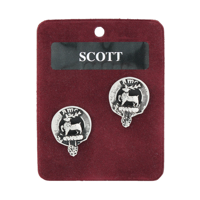 Art Pewter Cufflinks Scott