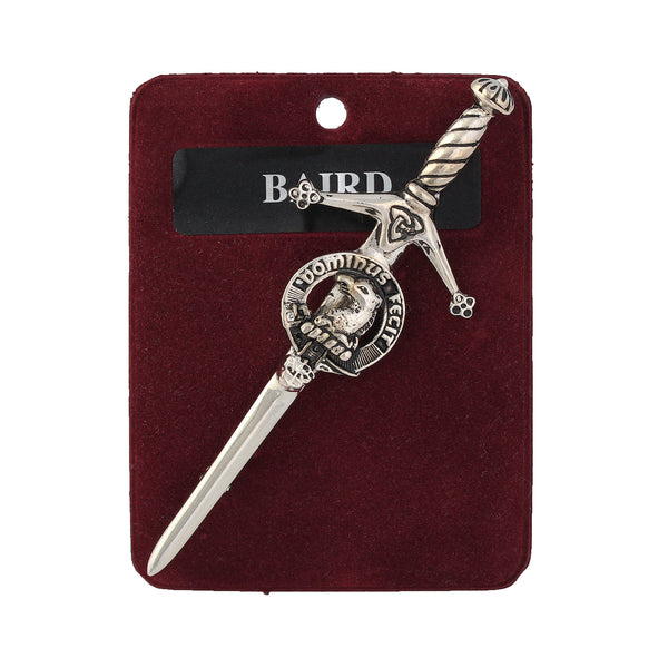 Art Pewter Kilt Pin Baird