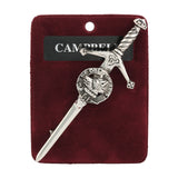 Art Pewter Kilt Pin Campbell