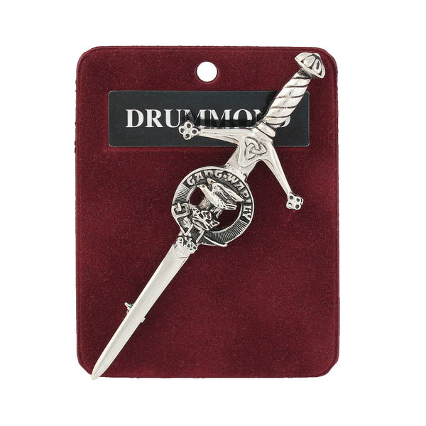 Art Pewter Kilt Pin Drummond