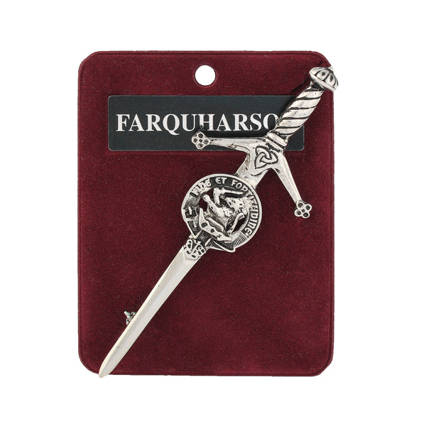 Art Pewter Kilt Pin Farquharson