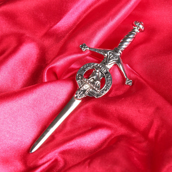 Art Pewter Kilt Pin Hunter