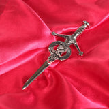 Art Pewter Kilt Pin Ireland