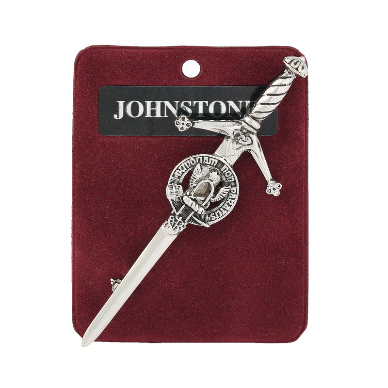 Art Pewter Kilt Pin Johnstone