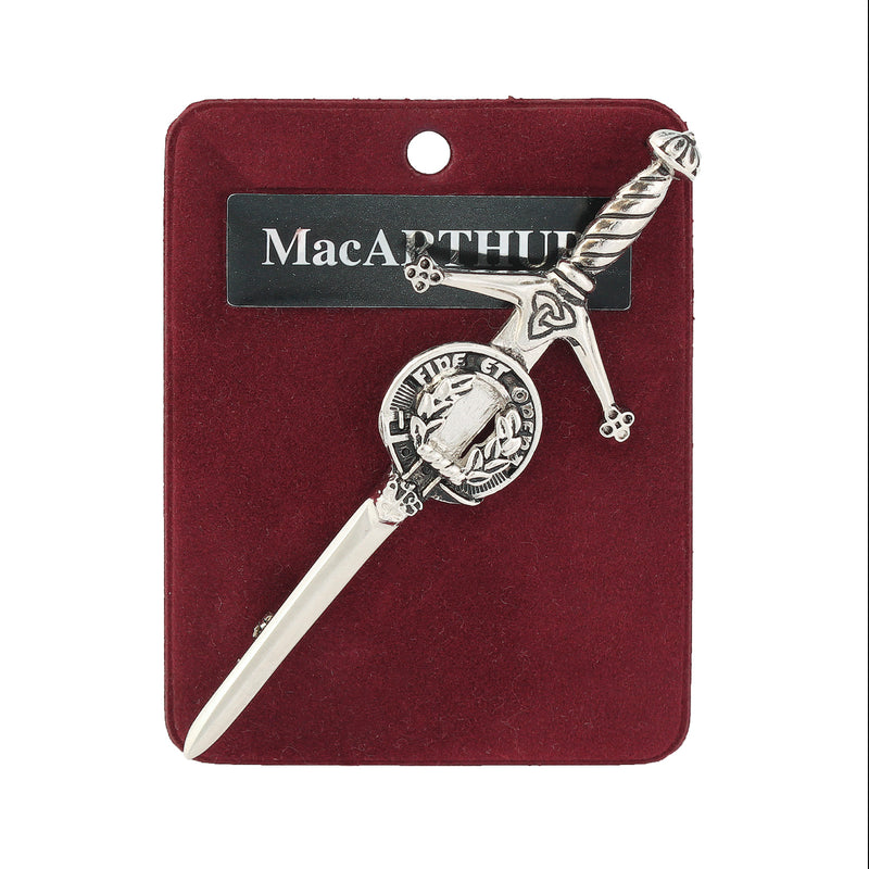 Art Pewter Kilt Pin Macarthur