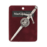 Art Pewter Kilt Pin Macgregor