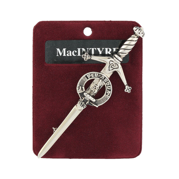 Art Pewter Kilt Pin Macintyre