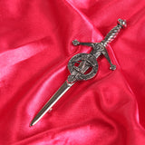 Art Pewter Kilt Pin Macinnes