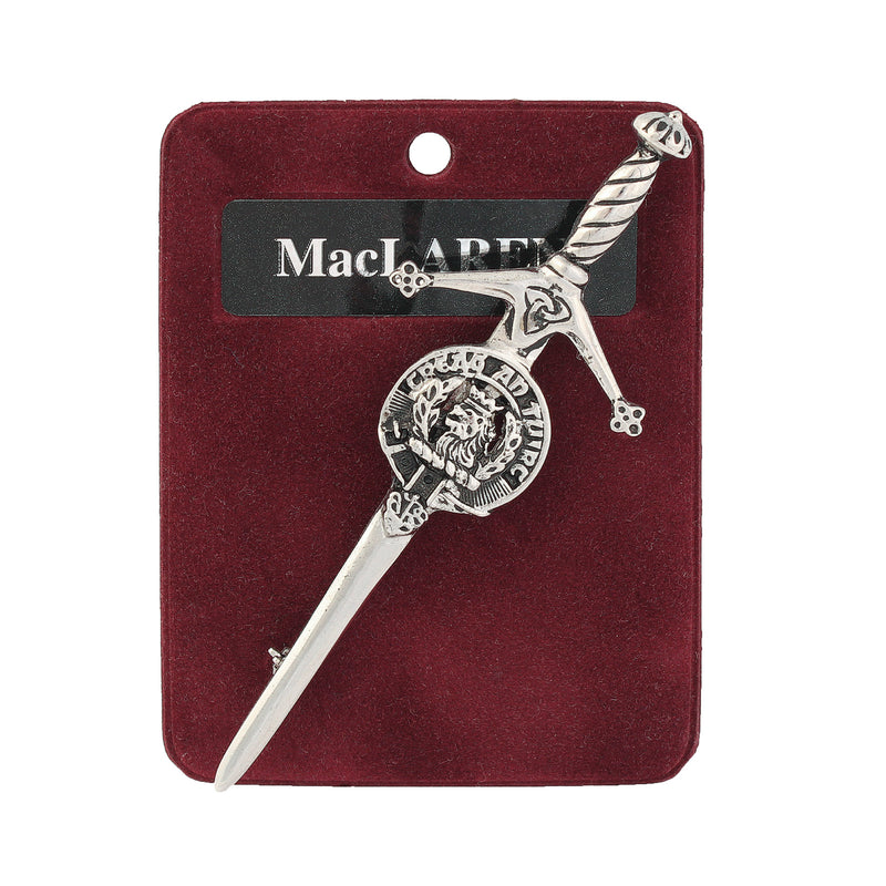 Art Pewter Kilt Pin Maclaren