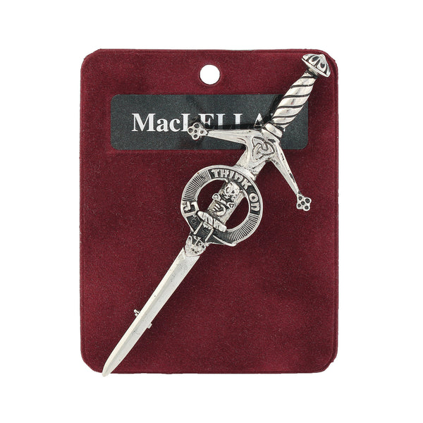 Art Pewter Kilt Pin Maclellan