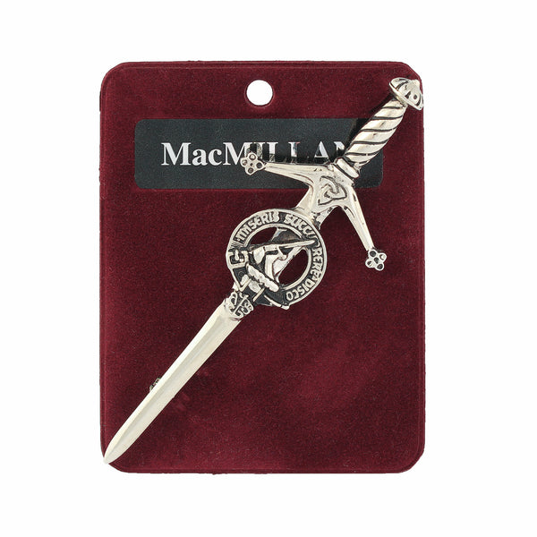 Art Pewter Kilt Pin Macmillan