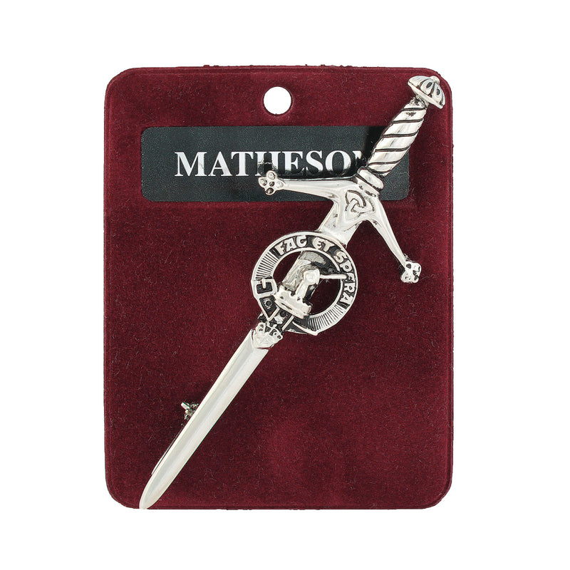 Art Pewter Kilt Pin Matheson