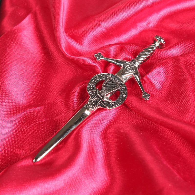 Art Pewter Kilt Pin Rose