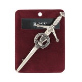 Art Pewter Kilt Pin Rose