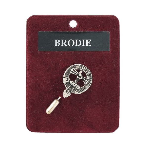 Art Pewter Lapel Pin Brodie